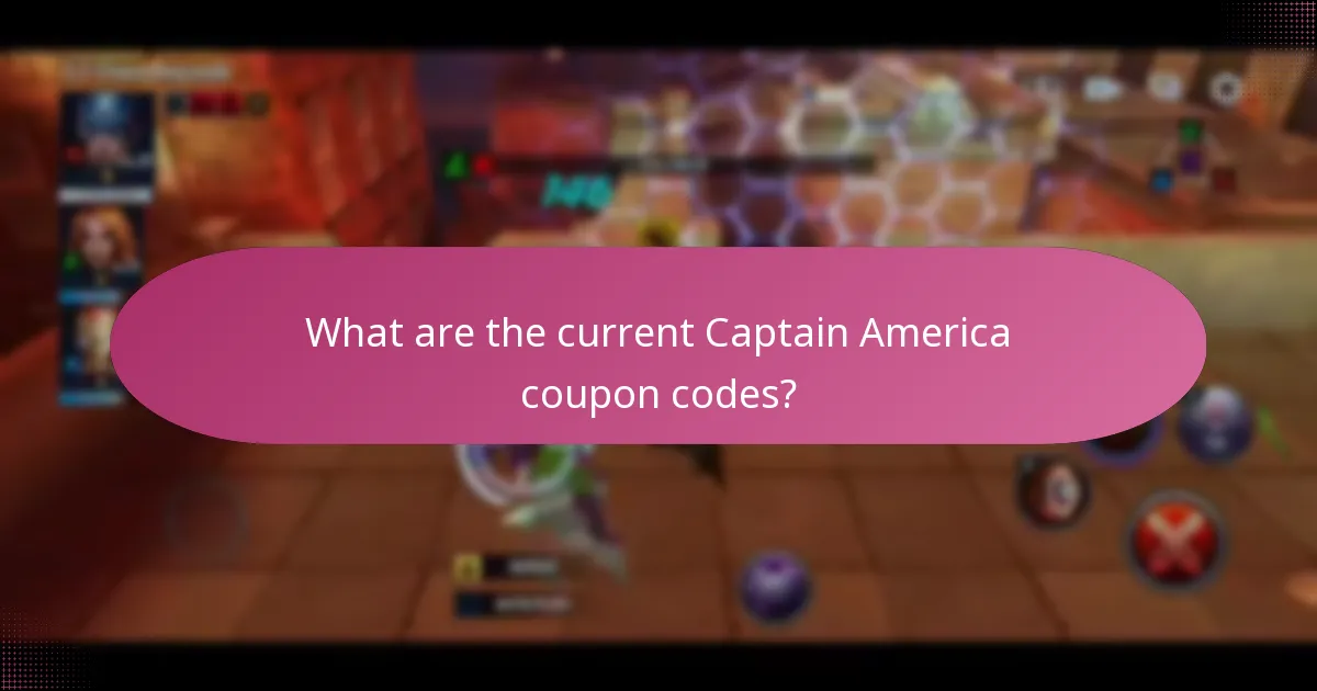 What special events are related to Captain America coupon codes?