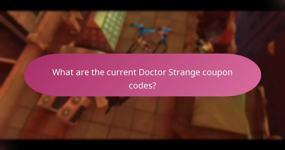 What premium items are available for Doctor Strange?